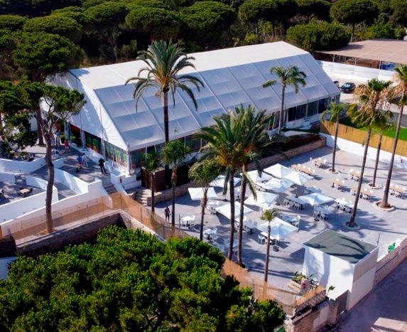 parque bolas marbella con restaurante