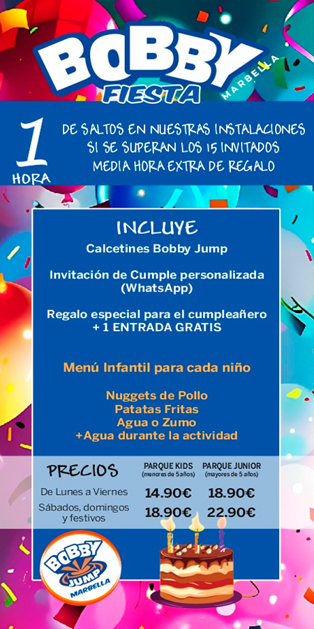 precios fiesta