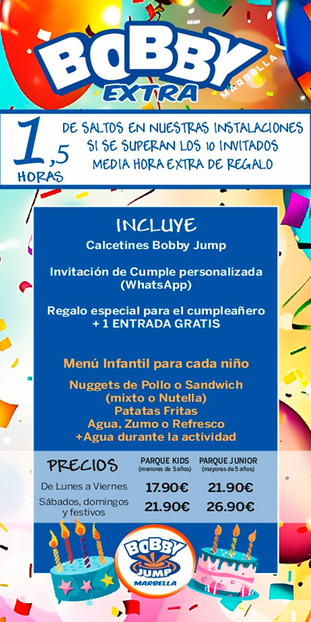 precios extra